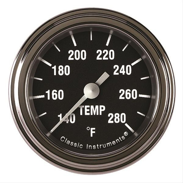 Hot Rod Temperature Gaug e 2-1/8 Full Sweep (CLAHR126SLF-06)