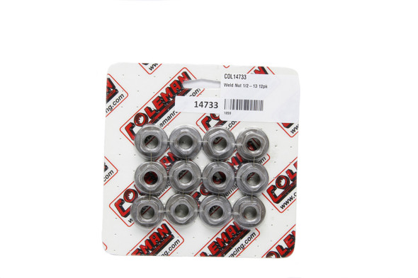 Weld Nut 1/2-13 12pk (COL14733)