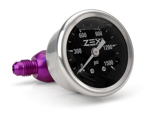 ZEX -4an Liquid Filled Gauge Kit (COM82341)