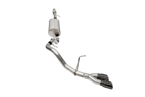 21- Chevy Tahoe 5.3L Cat Back Exhaust (COR21125BLK)