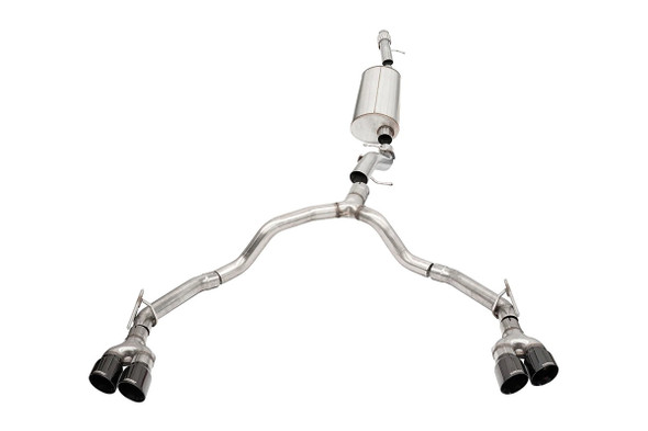 21- Chevy Tahoe 6.2L Cat Back Exhaust (COR21129BLK)