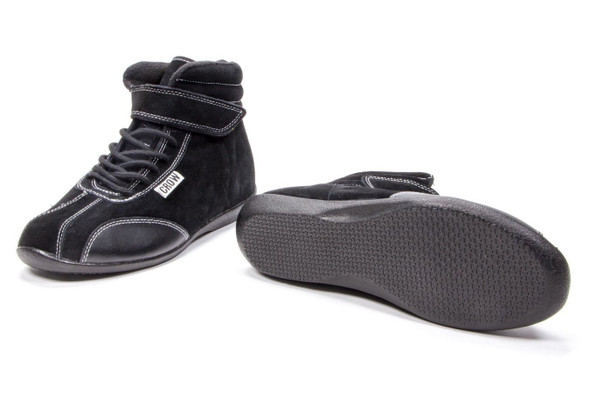 Shoe Mid Top Black Size 4 (CRW22400BK)