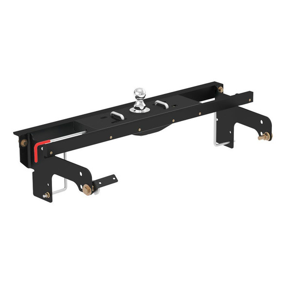 Double Lock EZr Goosenec k Hitch Kit w/Install (CUR60681)