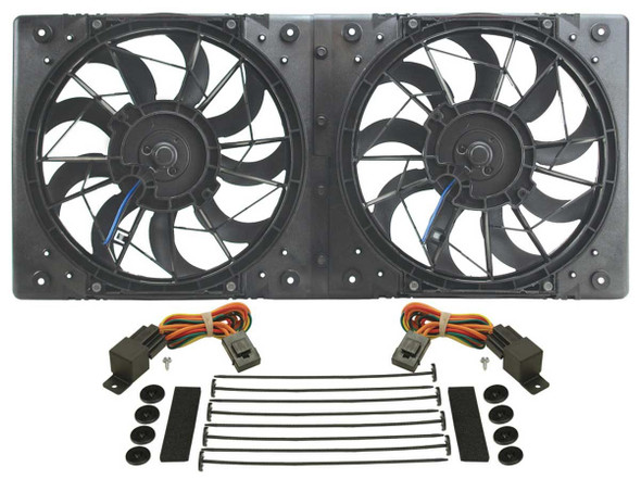 10in Dual High Output RAD Fans Puller (DER16812)