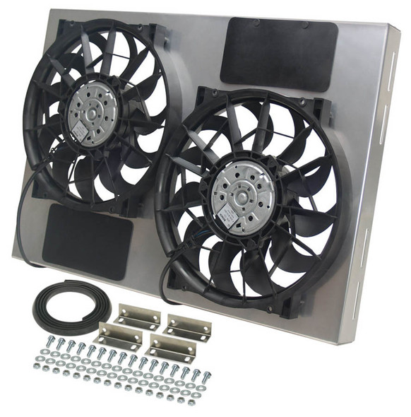 Dual RAD Fan w/Alum Shroud Assembly (DER16826)