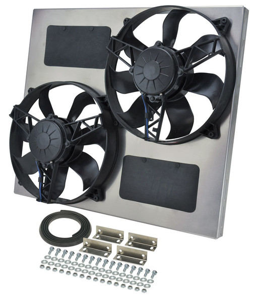 Dual RAD Fan w/Alum Shroud Assembly (DER16830)
