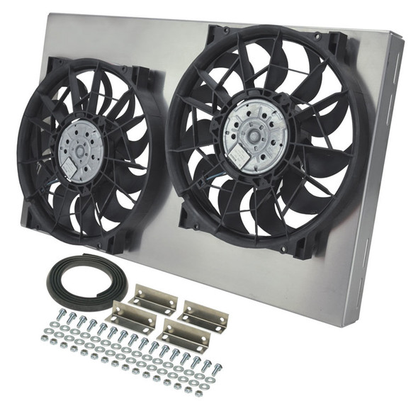 Dual RAD Fan w/Alum Shroud Assembly (DER16836)