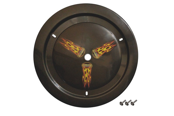 Wheel Cover Bolt-On Black (DOM1012-B-BK)