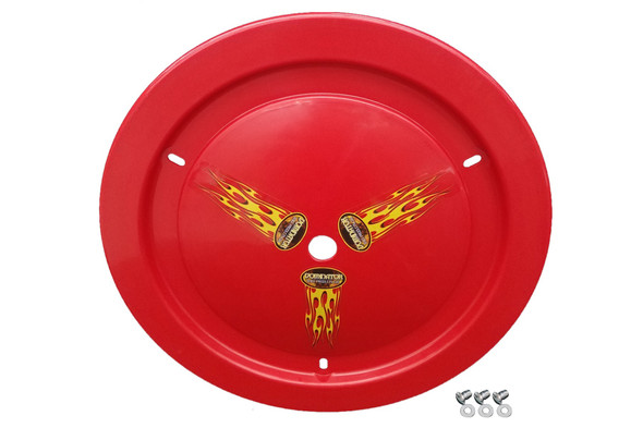 Wheel Cover Dzus-On Red (DOM1012-D-RD)