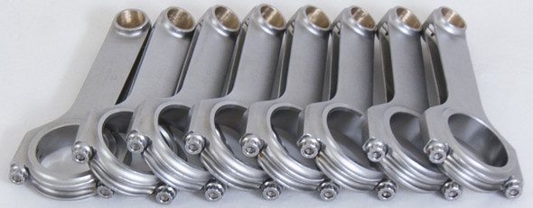 BBC 4340 Forged H-Beam Rods 6.660 w/L19 Bolts (EAGCRS66603DL19)