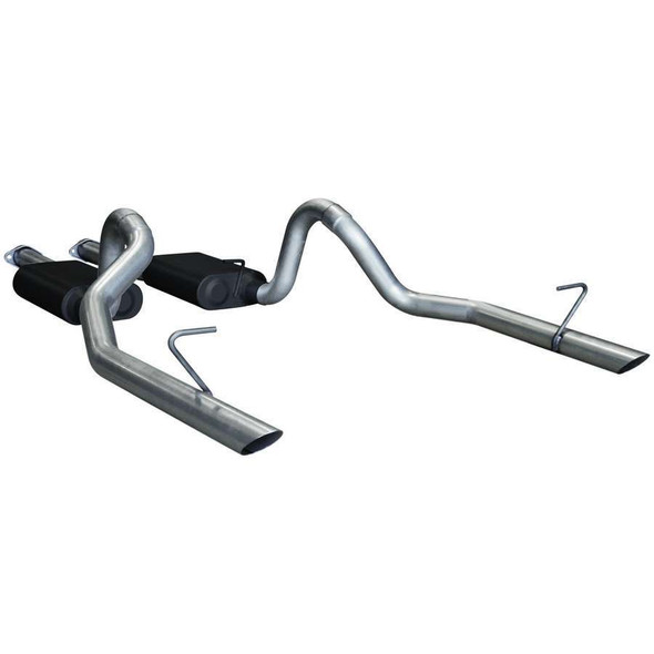 A/T Exhaust System - 86-Up Mustang LX 5.0L (FLO17113)