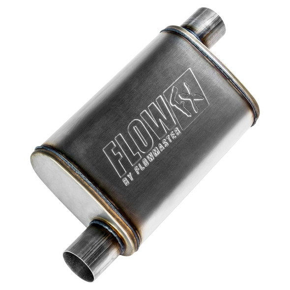 FlowFX Muffler 2.5in In Offset/Out Offset (FLO71236)