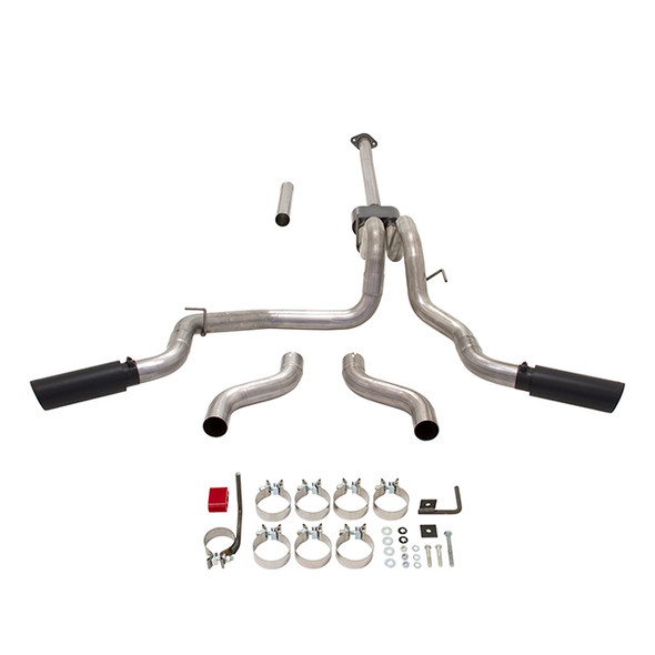 Cat-Back Exhaust Kit 15- Ford F150 2.7/3.5/5.0L (FLO817726)