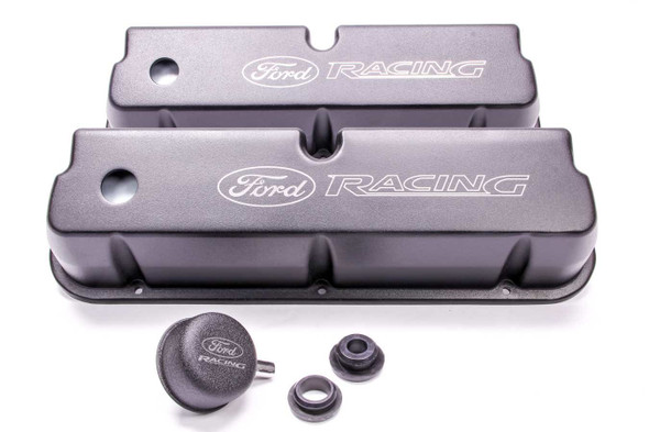 Valve Cover Set Aluminum 302 Black Laser Etched (FRDM6582-LE302BK)