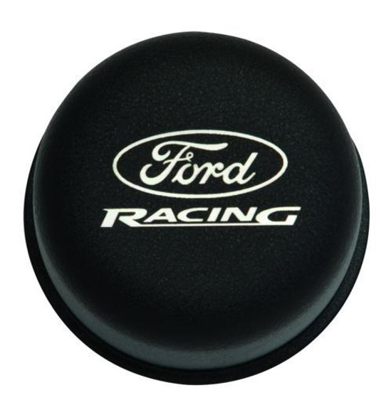 Breather Cap w/Ford Racing Logo - Black (FRDM6766-FRNVBK)