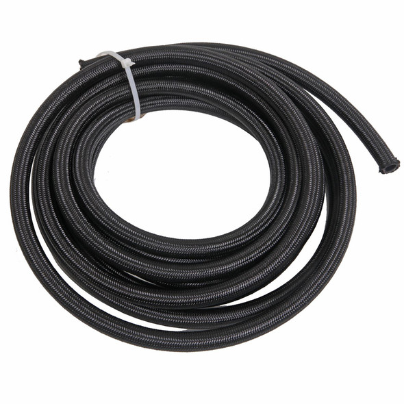 #10 Blk Nylon Race Hose 15ft (FRG841510)