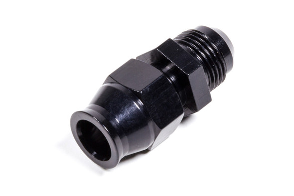 8AN Male to 1/2in Tube Adapter Fitting Black (FRG892008-BL)