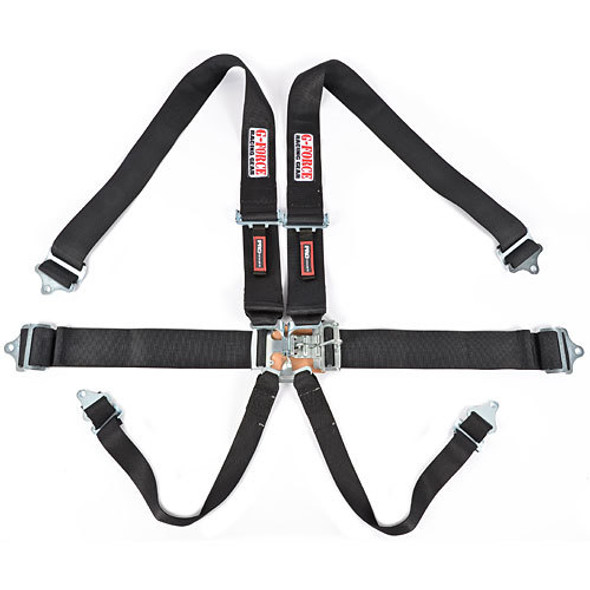 6pt Harness Set L&L Black Indiv Shldr (GFR6001BK)