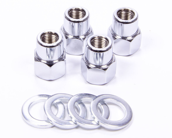 4 Lugnuts Short Mag Open 7/16 (GOR73077SMB)