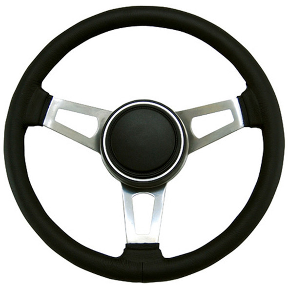 Classic Steering Wheel Black Leather (GRT1004)