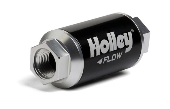 Billet HP Fuel Filter - 3/8NPT 10-Micron 100GPH (HLY162-550)