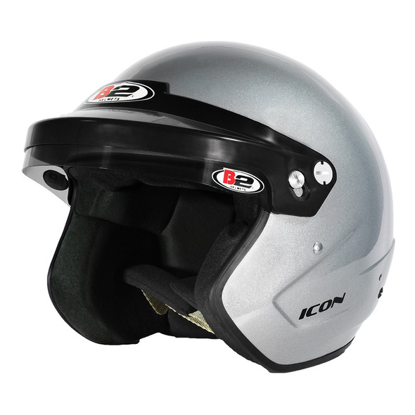 Helmet Icon Silver 57-58 Small SA20 (HPT1530A21)