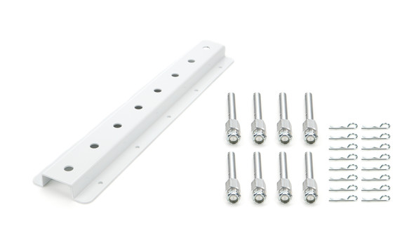 Shock Rack Wall Mounts Double 20in White (HRPHRP6522D-20-WHT)