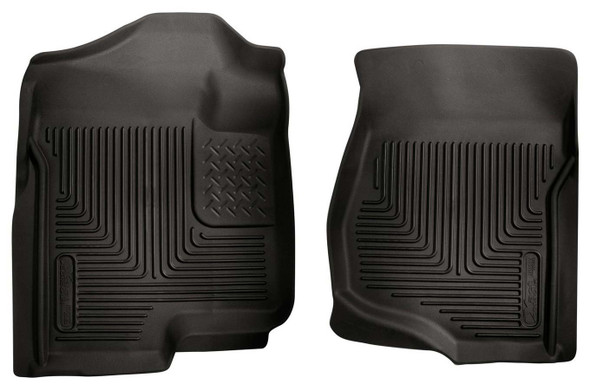 GM X-Act Contour Floor Liners Front Black (HSK53101)