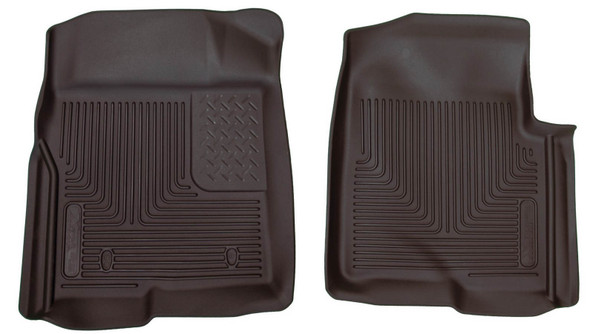 Ford X-Act Contour Floor Liners Front Black (HSK53311)