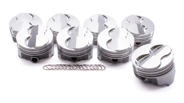 BBC Forged Domed Piston Set 4.280 Bore +18cc (ICNIC777.030)