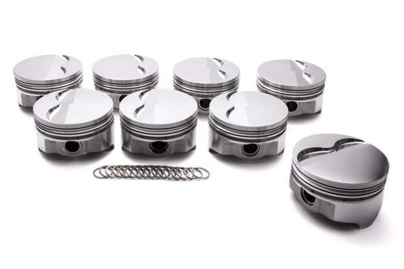 Pontiac V8 FT Piston Set 4.165 Bore -.430cc (ICNIC941.040)