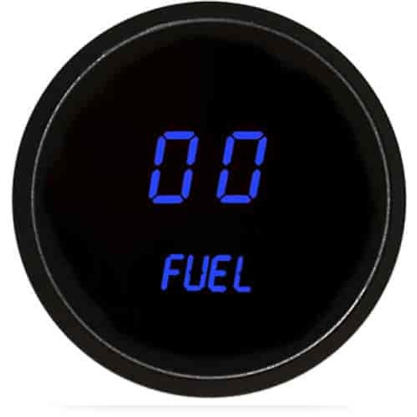 2-1/16 LED Digital Fuel Gauge Programmable (ITLM9016B)