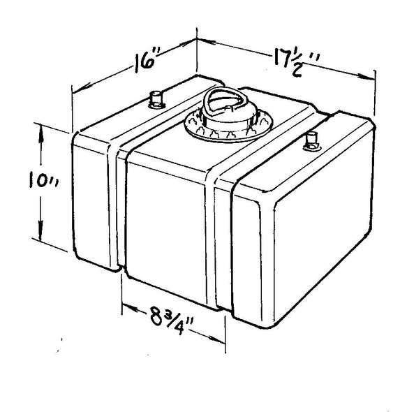 12-Gallon C/T Fuel Cell (JAZ200-012-01)