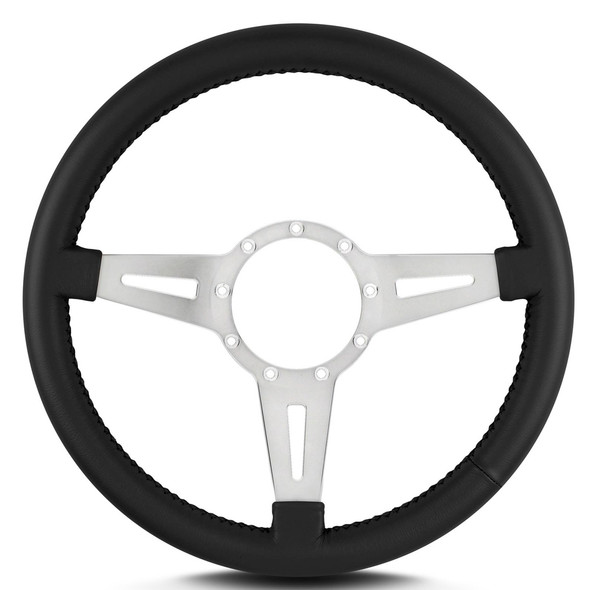 Steering Wheel Mark 4 El egante Pol. w/Blk Wrap (LEC43201)