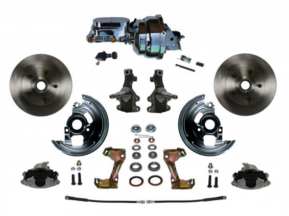 A/F & X-Body Power Brake Conversion Kit 2in Drop (LEEFC1003-N605)