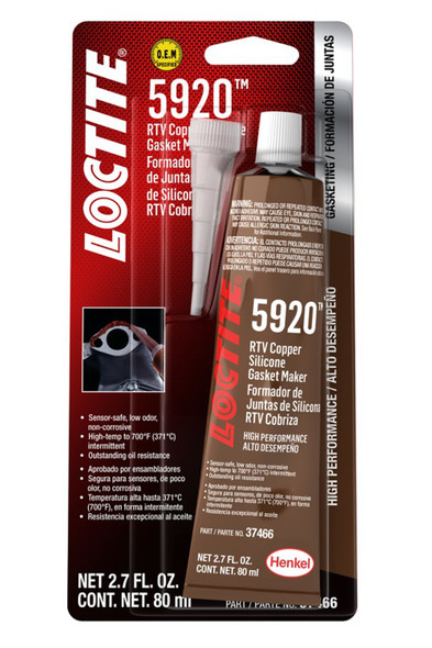 RTV 5920 Copper Silicone 80ml/2.7oz (LOC491984)