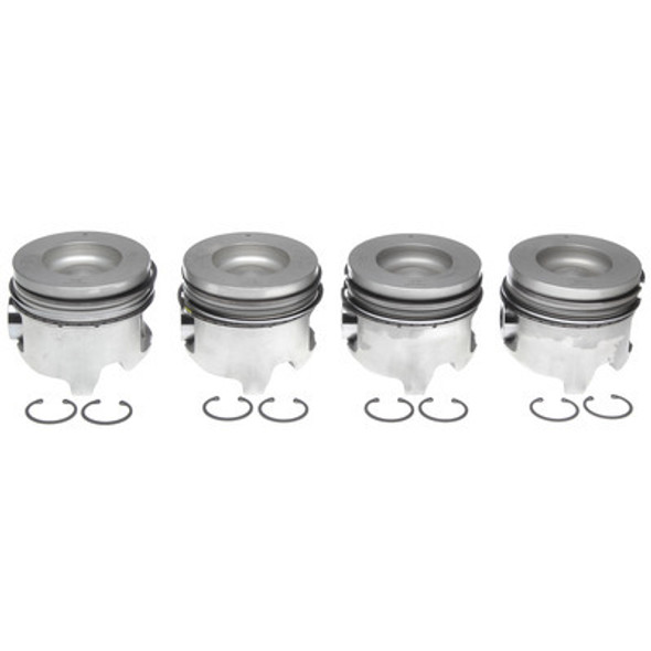 Piston Set w/Rings 4pk GM 6.6L Duramax RH (M772243452WR020)