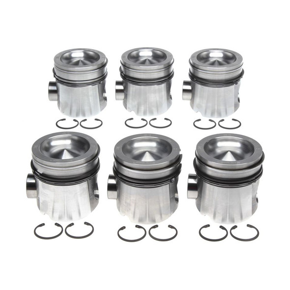 Piston Set w/Rings Dodge 5.9L Cummins 6pk (M772243673WR020)