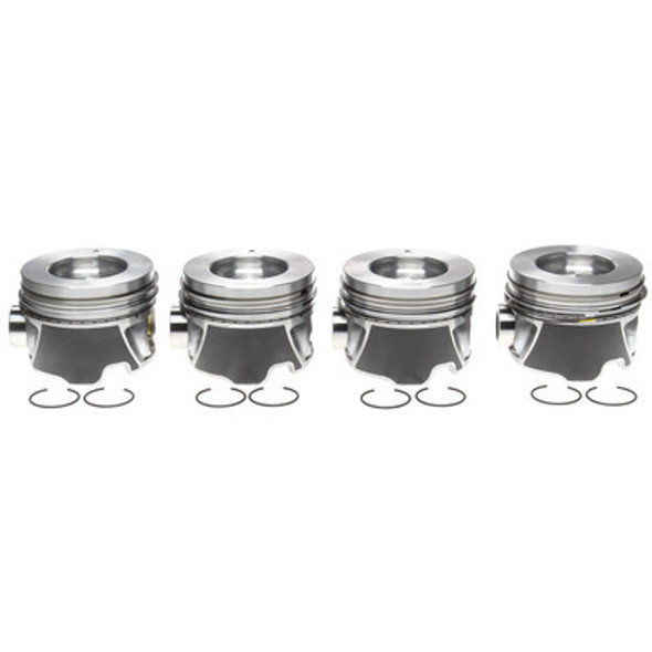 Piston Set w/Rings 4pk GM 6.6L Duramax LH (M772243708WR020)