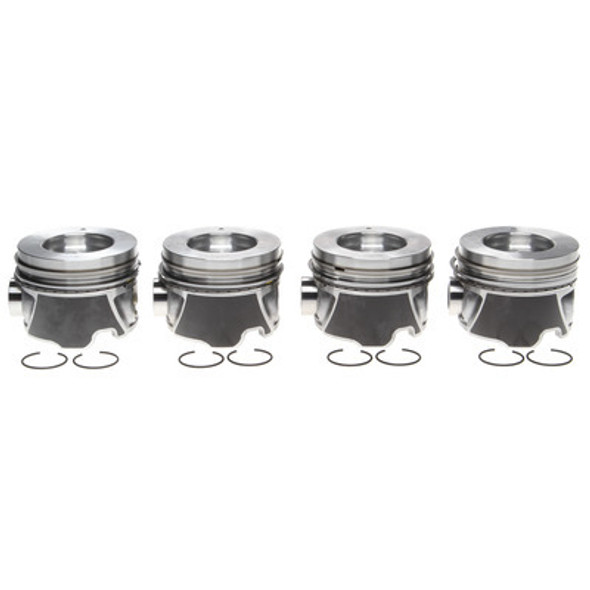 Piston Set w/Rings 4pk GM 6.6L Duramax RH (M772243709WR020)