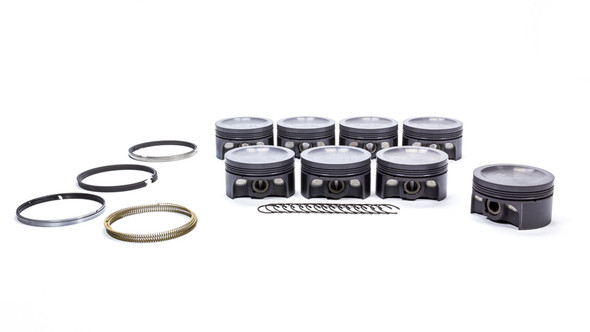 SBF PowerPak Dished Piston Set 3.572 Bore (MAH930256072)