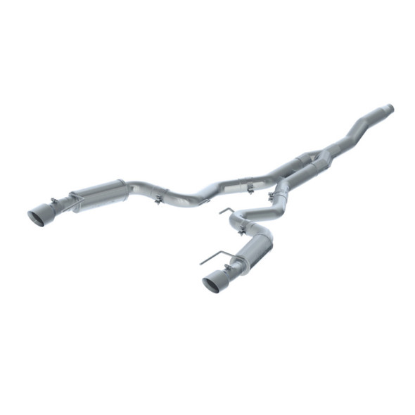 15-17 Ford Mustang 2.3L 3in Cat Back Exhaust (MBRS7275409)