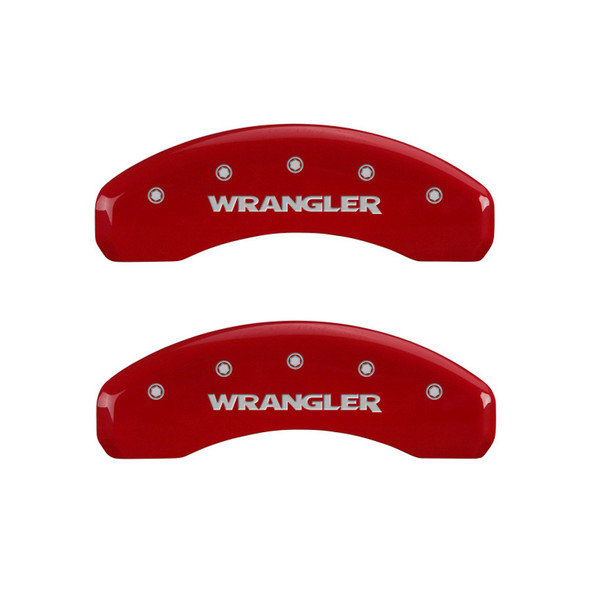 07- Wrangler Caliper Covers Red (MGP42007SWRGRD)