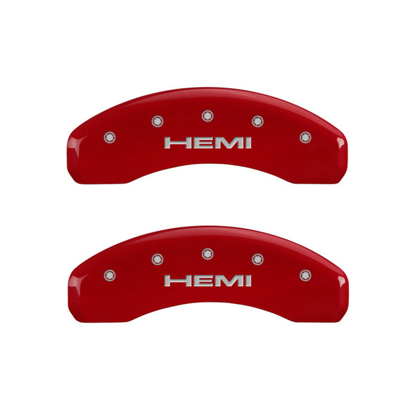 12-17 Dodge Ram Caliper Covers Red (MGP55001SHEMRD)