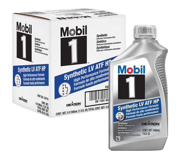 Mobil 1 Synthetic LV ATF HP Case 6 x 1 Quart (MOB124715)