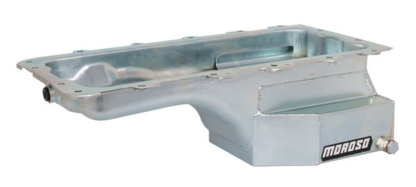 Ford 4.6L/5.4L Oil Pan 7qt. Clear Zinc Steel (MOR20548)