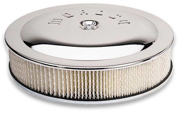 14in Chrome Air Cleaner 5in Filter (MOR65946)