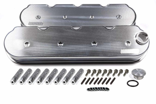 GM LS Billet Alm. Valve Covers 2.5in Tall (MOR68471)