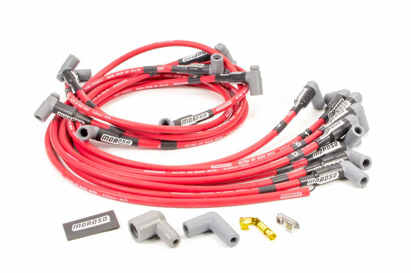 Ultra 40 Plug Wire Set - Red (MOR73686)