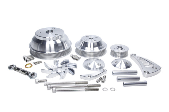 GM SB LWP ALT MID Mount Hi Flow Pulley Kit (MPP22043)